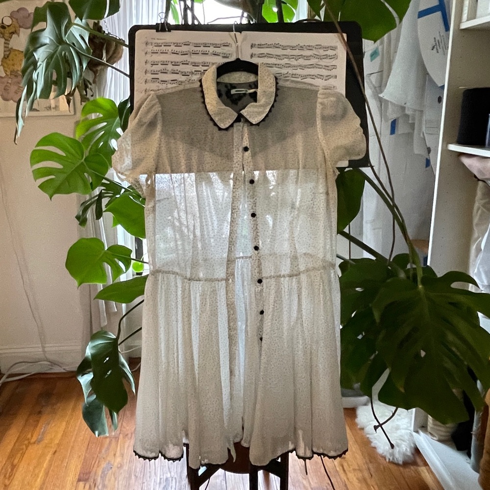 Gorgeous sheer rodeo style dress